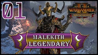 Total War: Warhammer 2 - Malekith - Legendary Mortal Empires Campaign - Episode 1