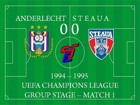 Anderlecht 0-0 Steaua (1994/1995 UCL R1)