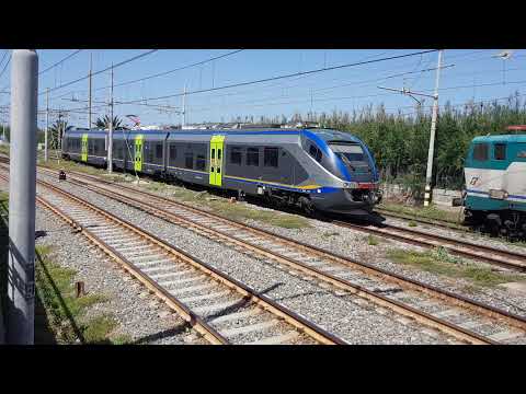 Treno Regionale Minuetto ME 014 Regionale 21980 Reggio di Calabria Centrale-Rosarno