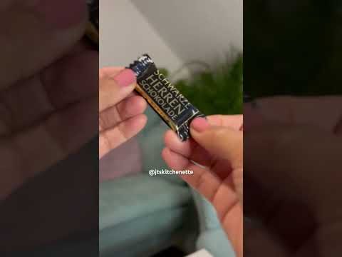 Black or Bitter Chocolate (60% Cocoa) #shorts #asmr #unwrapping #bitterchocolate #chocolate