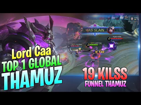 Thamuz Best Build IN 2020!! TOP 1 GLOBAL THAMUZ by Lord Caa - MOBILE LEGENDS BANGBANG