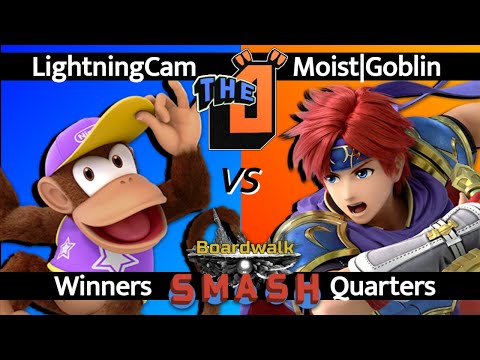 TLOC | LightningCam (Diddy Kong) vs. Moist | Goblin (Roy) - WQF | Boardwalk Smash SSBU (6/16/2022)