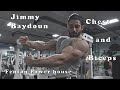 Jimmy Baydoun Classic Physique Bodybuilder Chest And Biceps Q and A Training Video