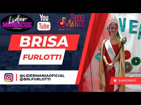 Brisa Furlotti. Reina Provincial de la Fiesta del Capelettin. Colonia Aldao - Santa Fe.