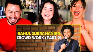 RAHUL SUBRAMANIAN - LIVE IN BANGALORE | Crowd Work Part 2 | Stand Up Comedy Reaction | Jaby Koay MQDEFAULT Thumbnail