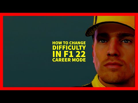 How to Change Difficulty in F1 22 (CAREER MODE)