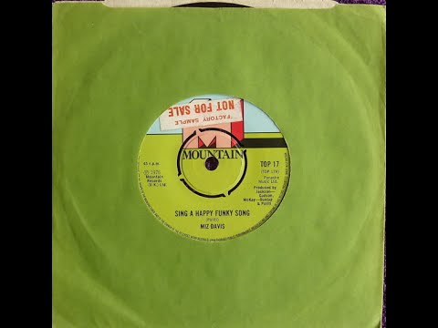 Miz Davis - Sing A Happy Funky Song 1975