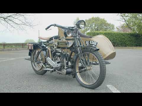 Thumbnail for LOT 718 - 1915 NEW HUDSON 6HP BIG SIX MOTORCYCLE COMBINATION by Car