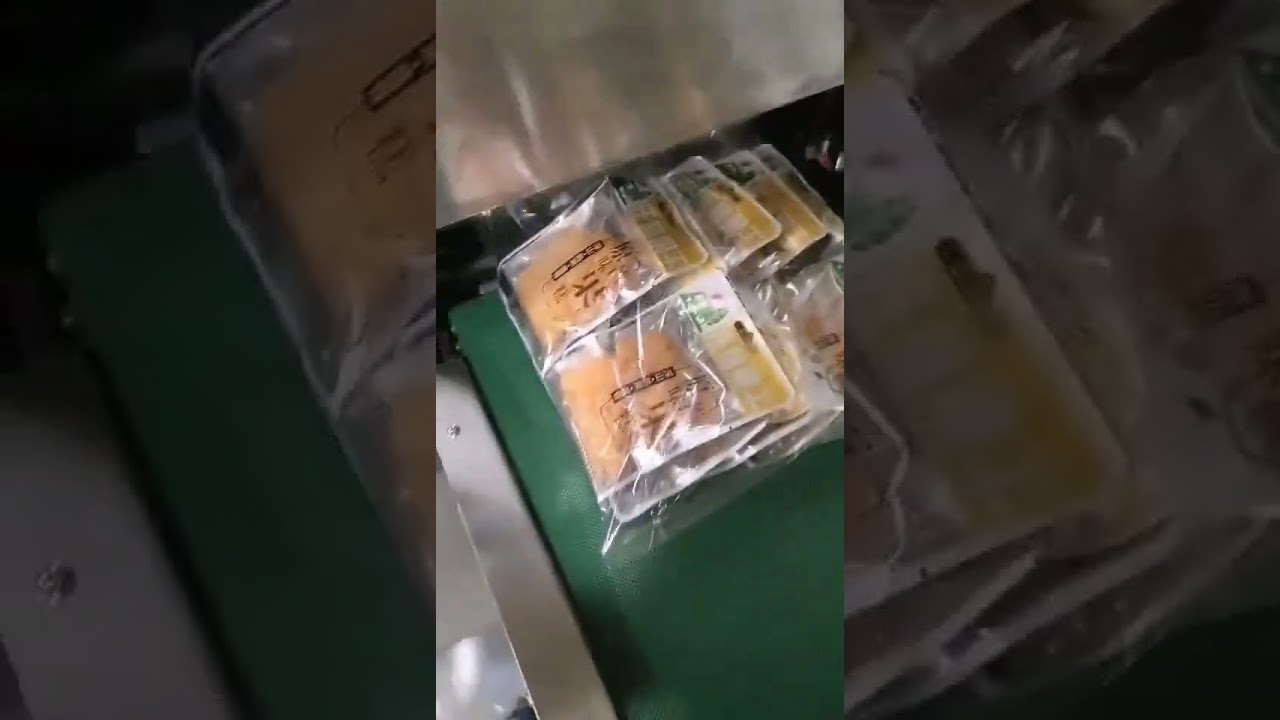 Dried fruit bag pouch flow horizontal automatic film wrapping packing machine