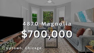 BUILD YOUR REAL ESTATE EMPIRE ! AMAZING UPTOWN MULTI-UNIT | 4870 N Magnolia Ave, Chicago, IL