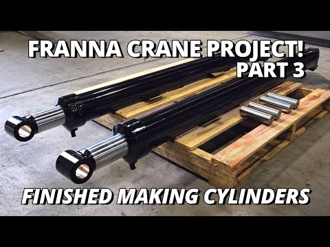 FINISH Making New Boom Lift Cylinders | Franna Crane Project | Part 3