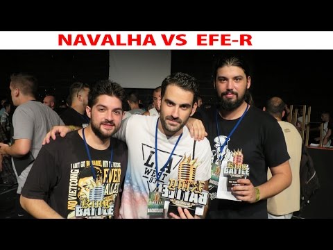 Navalha VS Efe-R  - (Cuartos)  KING BATTLE IV EDICION (Batalla de gallos Cieza 2016)