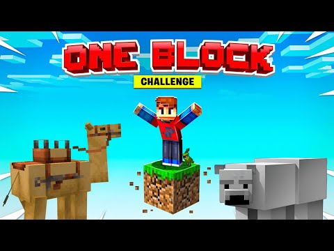 Insane Minecraft Find: Camel & Polar Bear on One Block!