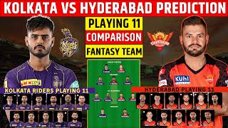 KKR vs SRH Dream11 Prediction IPL 2023 | KKR vs SRH Playing 11 | Kolkata vs Hyderabad Comparison