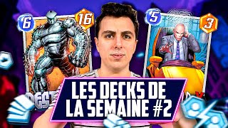 LES DECKS DE LA SEMAINE SUR MARVEL SNAP #2