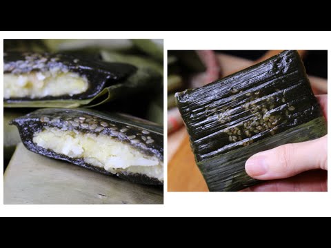 Bánh Gai - Steamed Ramie Cake - Cách làm từ bột lá gai bánh thật mềm dẻo sang ngày | Bếp Nhà Diễm |