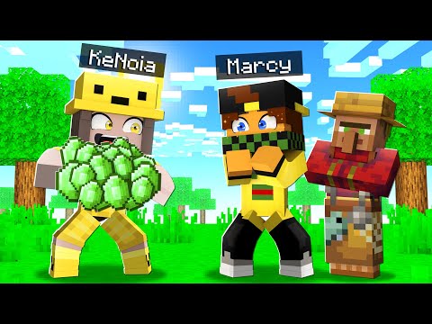 I BUY a FEMALE VILLAGER from MARCY - Minecraft Big Vanilla