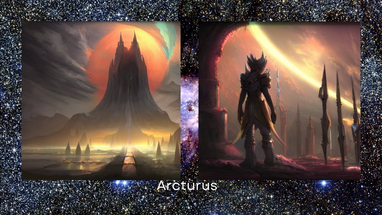 A.I Art-  Images of Alien Planets, Beings and Civilizations