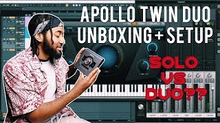 Video thumbnail for Apollo Twin Duo MK2 Unboxing + Set-Up (Best Audio Interface?) by L.Dre
