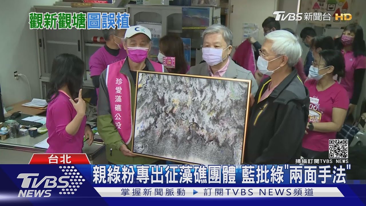 環團引「觀新藻礁」籲護「大潭」 親綠粉專批