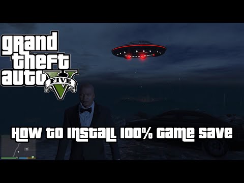 How To Install 100% Game Save Mod (GTA 5) PC 2022