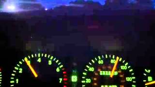 Toyota Avalon 1996 125mph speed run