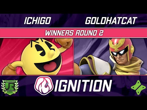 ICHIGO (Kazuya, Pac-Man) vs Goldhatcat (Captain Falcon) - Ignition 322 WINNERS ROUND 2