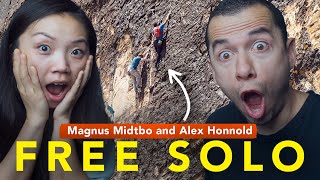 Average Climbers React to Magnus Midtbø and Alex Honnold **Insane experience** by  rockentry