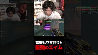完璧な立ち回りと最強のエイム【VALORANT】【mittiii/みっちー切り抜き】#Shorts