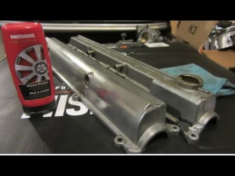 How To Polish Aluminum Valve Covers - Easy