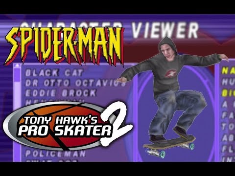 Spider-man 2000 PC - THPS2 Assets