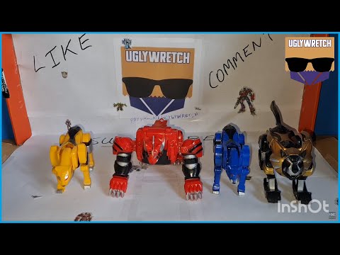 Uglywretch Reviews KO US Power Rangers Jungle Fury Megazord