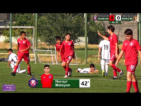 Pyunik 2-09 (7-0) Shirak 2-09 (19.06.21) U12/M2, Tour 12