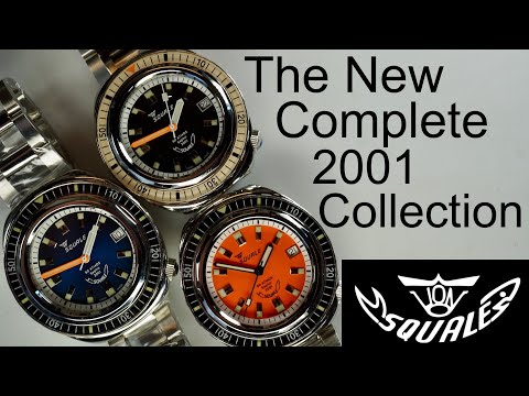 The Complete New Squale 2001 Range