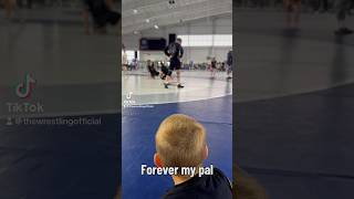 I love being the wrestling official but even more - being a dad. #wrestling #dad #collegewrestling