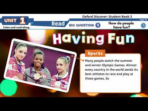 Oxford Discover 3   Unit 1   How do people have fun  1080p