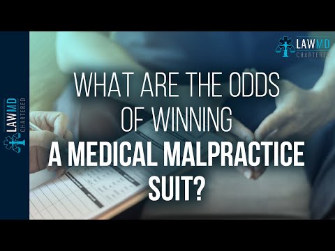 YouTube video about: What are the odds of winning a medical malpractice suit?