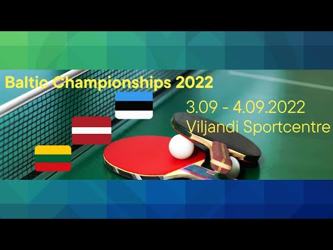 10 Baltic Championships 2022 - Singles competition, Semifinals, Finals