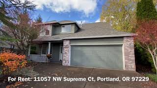For Rent: 11057 NW Supreme Ct, Portland, OR 97229