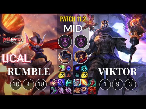 KT Ucal Rumble vs Viktor Mid - KR Patch 11.2