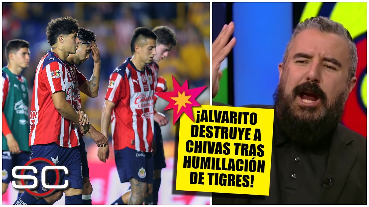Chivas NO ASPIRA A NADA 🐐❌ Álvaro Morales HUNDE al GUADALAJARA tras goleada de Tigres | SportsCenter
