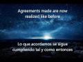 Kitaro / Agreement (Lyrics- Letra) Subtitulado Español- Ingles