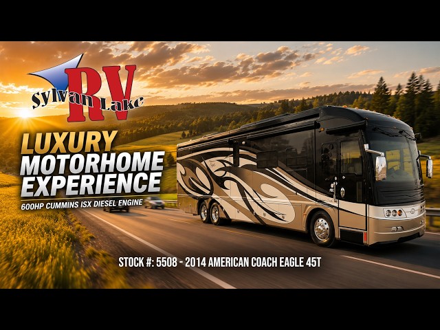 2014 American Coach Eagle 45T – Pre-Owned Class A Motorhome in RVs & Motorhomes in Red Deer