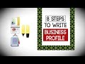 8 Steps To Write A Business Profile Write Company PROFILE