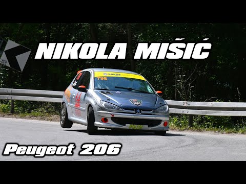Nikola Misic - Brdska trka Tara 2025 - Peugeot 206 1.6 SL