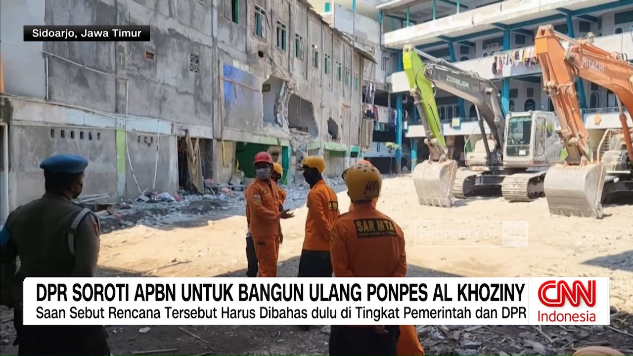DPR Soroti APBN untuk Bangun Ulang Ponpes Al Khoziny