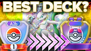 This Deck Hit TOP 10 in MASTERBALL RANK?! [Pokemon TCG Pocket]