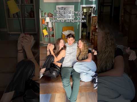 Tienes el mejor sueño de tu vida pero te despiertan