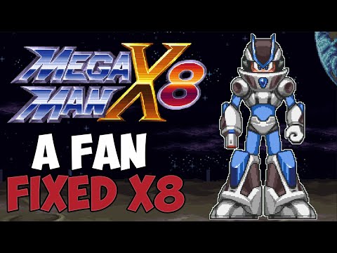Mega Man X8 16-Bit Is Art