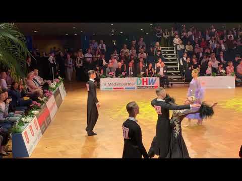Anton Porcesco-Gozun - Irina Sereda, slowfox. GOC 2019, WDSF Under 21 Open Standard.